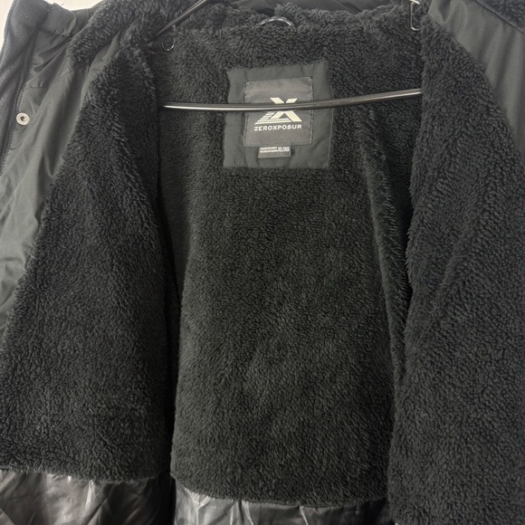 ZeroXposur Mens XL Black ThermoCloud Puffer Jacket Coat Water Wind Resistant - Picture 7 of 11